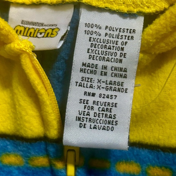 Minions Hoodie Onesies - Picture 2 of 9